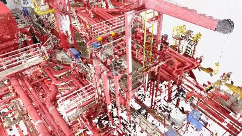 BWTS 3D SCAN – BALLAST PUMP ROOM AND MAIN DECK